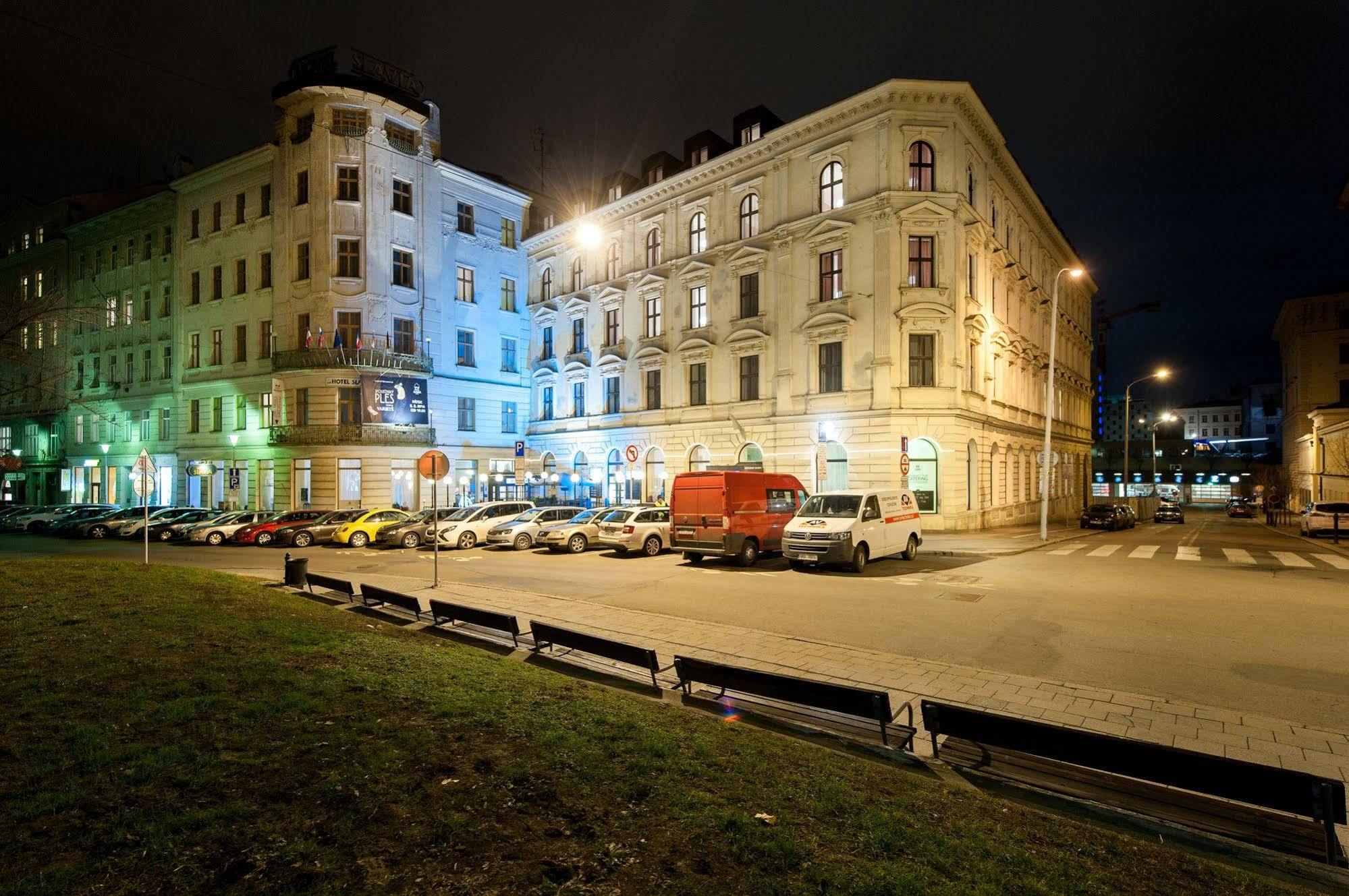 Hotel Slavia Brno Exterior foto